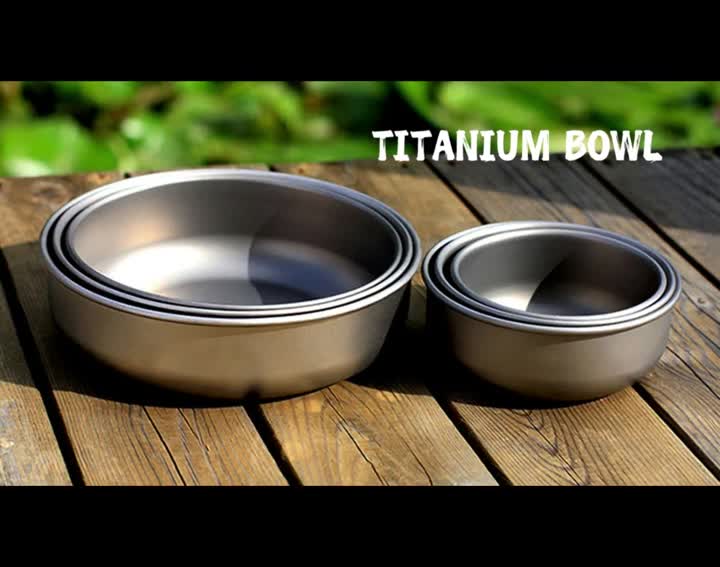 Titanium bowl