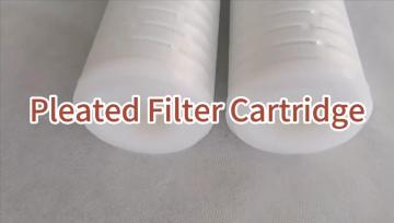 Carbon Block And Pleated Filter Cartridge