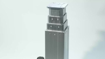 Inspection lifting column