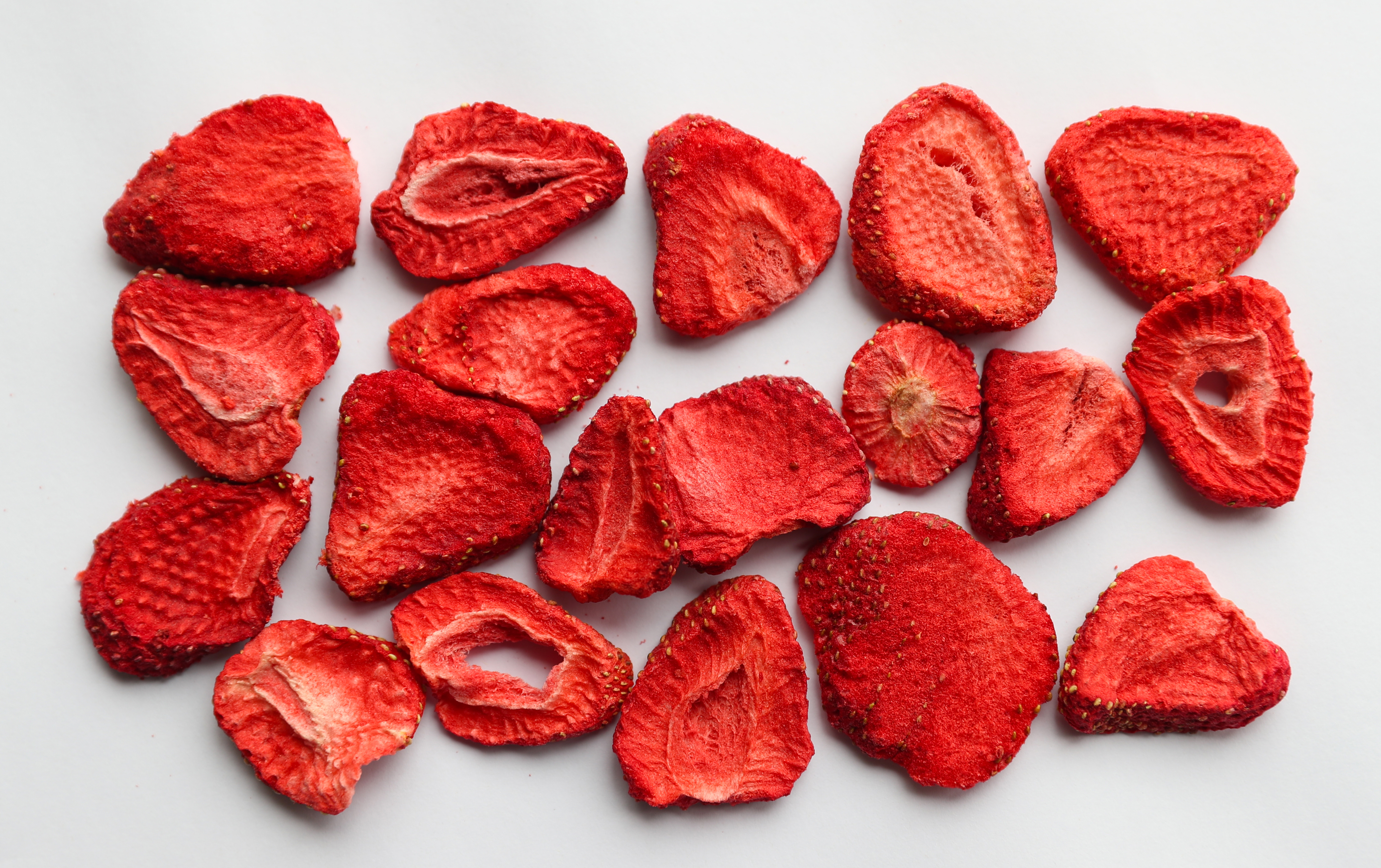 Delicious Dehydrated Strawberry Slices