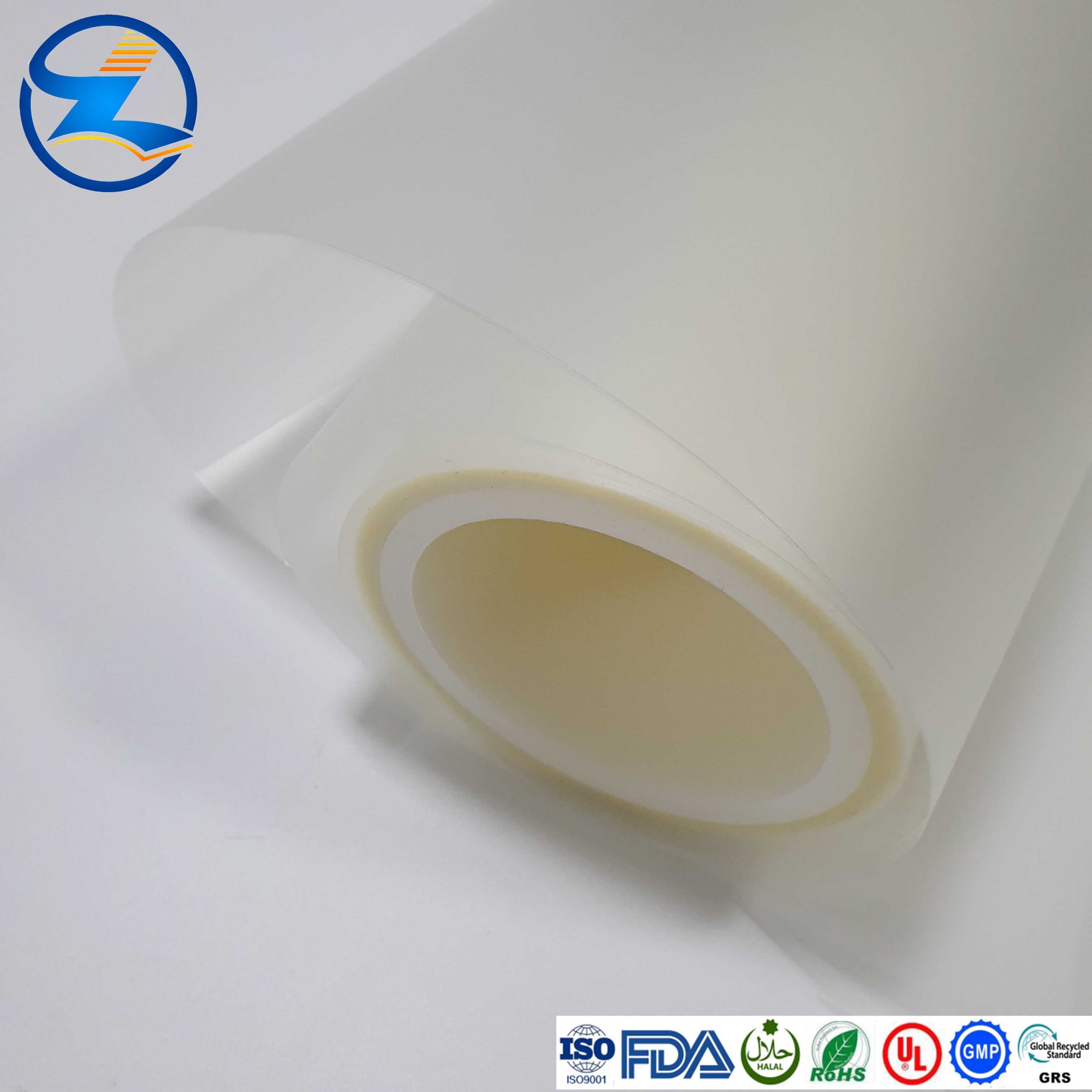 Rigid Clear Glossy BOPET Roll Packing Films with Peeling Cover