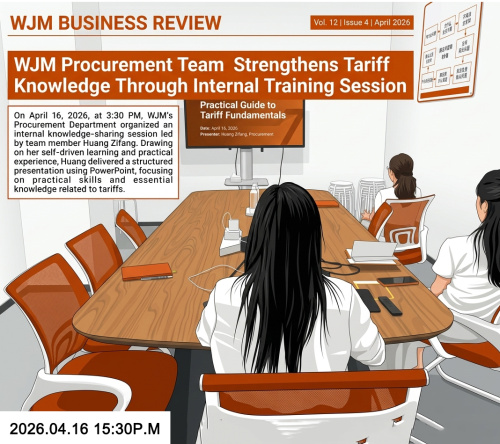 WJM Procurement Team Enhances Tariff Expertise Through Internal Training Session
