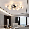 Nordic Modern Scandinavian Creative Iron 6 Heads Ceiling Lamp1