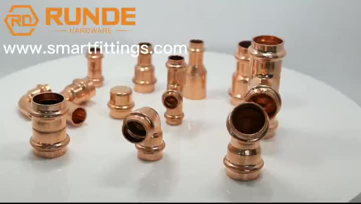 V press fittings