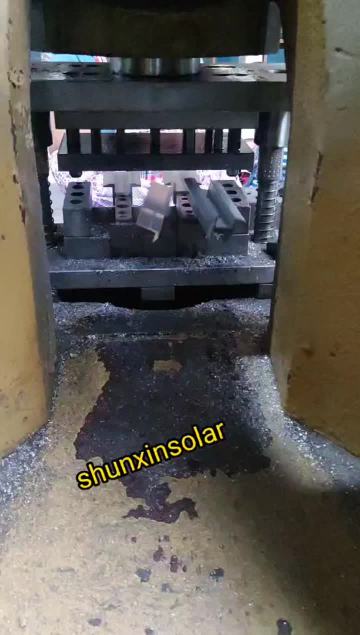 Medium pressure block stamping video