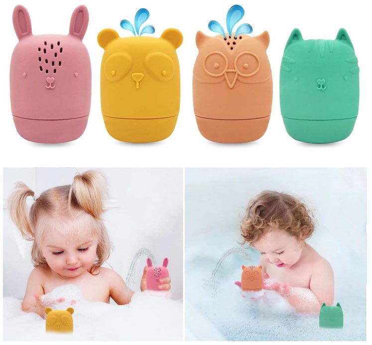 Silicone bath toy