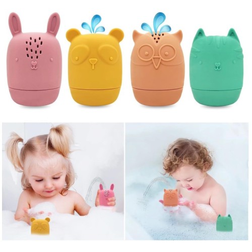 Silicone bath toy