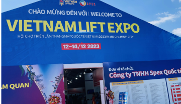 Shanghai Janetec Electric Co. toont de liftcontactschakelaar op Vietnam Elevator Expo