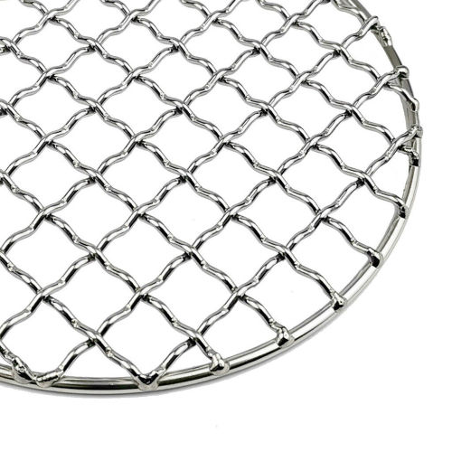 Japanese-style barbecue net Stainless Steel Barbecue Bbq Grill Wire Mesh Net1