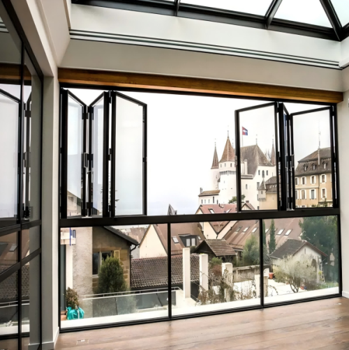What are the different types of aluminum windows?