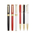 Custom Logo Black Metal Ball Pen for Business Promotions1