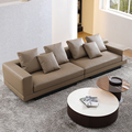 Nouveau ensemble de canapé italien en cuir de haute qualité Designs de luxe 3 places canapé en or de luxe de luxe meubles sofa1