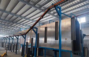 خط پاشش الکترواستاتیک