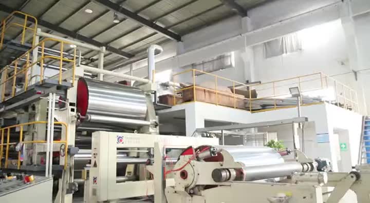 Fábrica de produção de papel