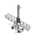 MCWPs Single Mast Climbing Work Platforms with Travel Chassis Type 4m 7m 10m1