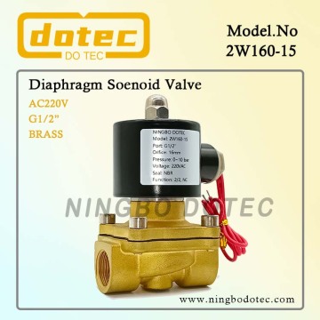 2W160-15 brass solenoid valve