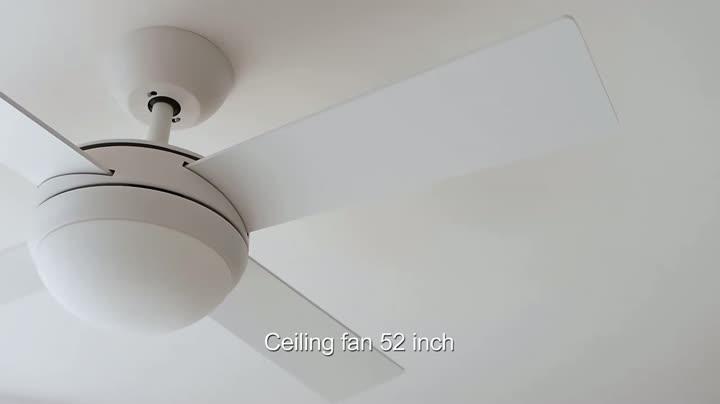 52-дюймовый потолочный вентилятор с северным стилем со светом