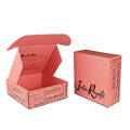 E-Commerce Custom Red Printing Logo Shipping Cartons1