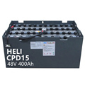 Rechargeable HELI CPD15 48V 400Ah/480Ah Electric Forklift Battery with Charger1