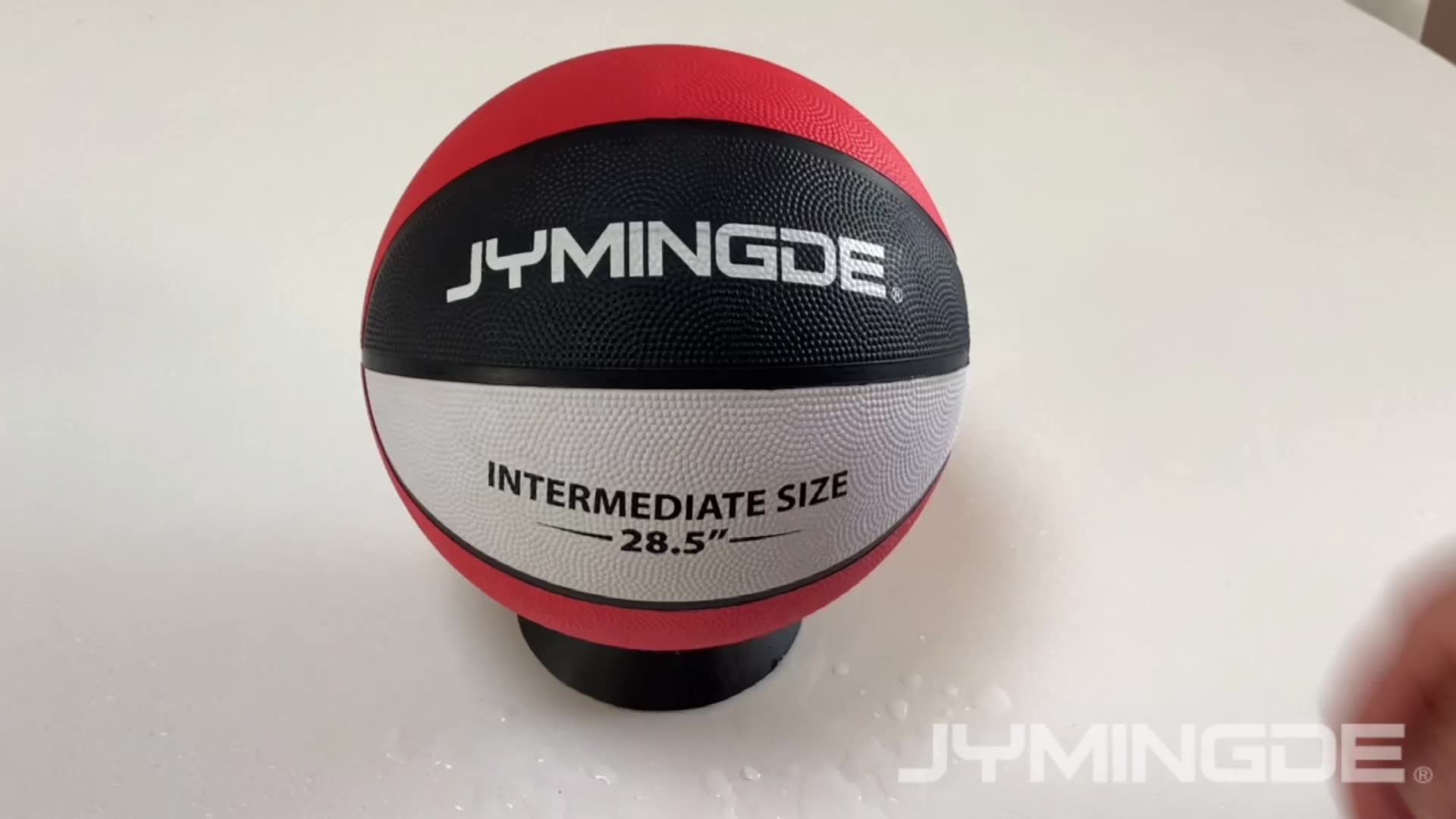 Custom Logo Indoor Outdoor Gummi Basketball Ball Größe 51