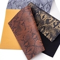 SnakeSkin PVC Leather Fabric: Stylish Material for Bag and Shoe Crafting1