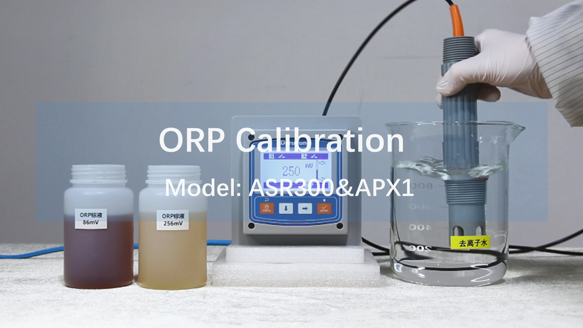 ORP Sensor Two-point Calibration Method