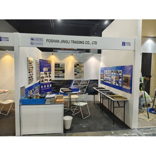 شركة Jinghe Aluminium تعرض عروضها بنجاح في معرض كوالالمبور، وتتواصل مع شركاء جنوب شرق آسيا