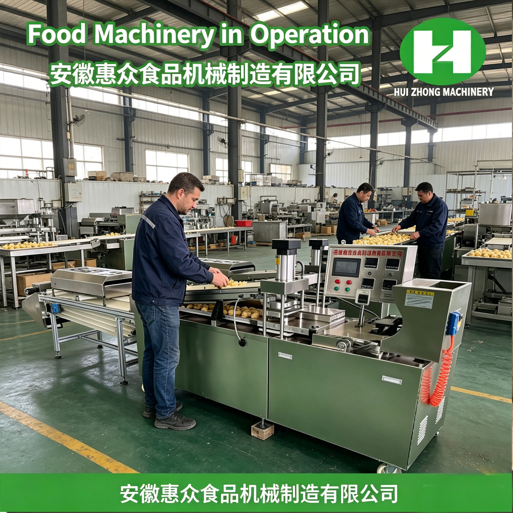 Línea automática comercial de procesamiento de alimentos para producción industrial
