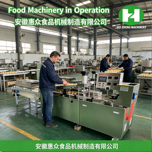Línea automática comercial de procesamiento de alimentos para producción industrial