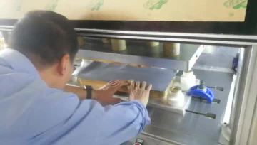 Car sunshade welding machine