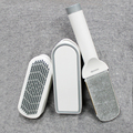 4-in-1 Double-Sided Self-Cleaning Lint Roller for Home and Animal Use: Effortless Pet Hair and Fabric Cleaning1
