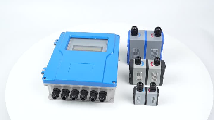 Ekstern clip-on ultrasonisk flowmeter