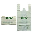 Compostable T-Shirt Bag for Supermarket Shopping - Custom Printed PLA PBAT Vest Bags1