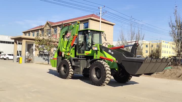 Carregador de backhoe 55-65.