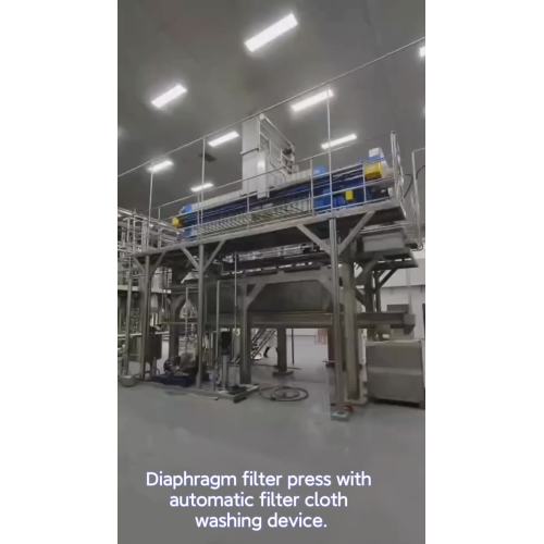 Diaphragm filter press