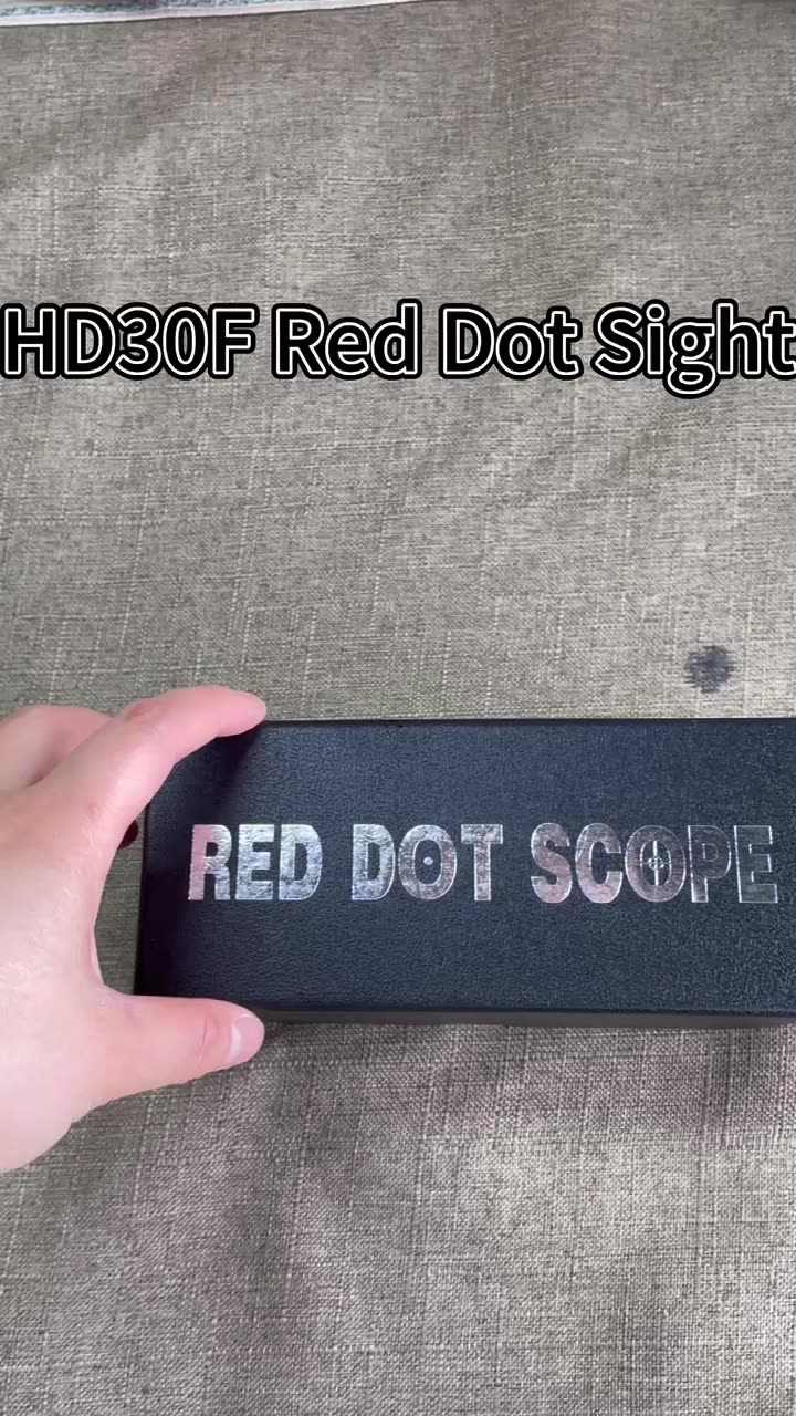 نطاق البصر البصري HD30F ​​Red Dot Scope1