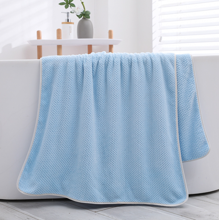 High Density Thick Coral Spa Bath Towel