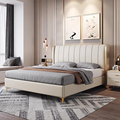 Modern Wooden Floating Bed Frame for Single, Double, King, and Queen Sizes1