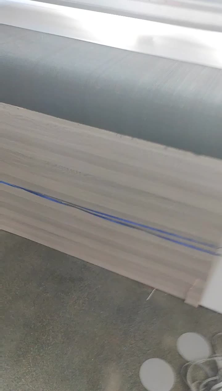 Vidéo des sacs d'eau finis 1