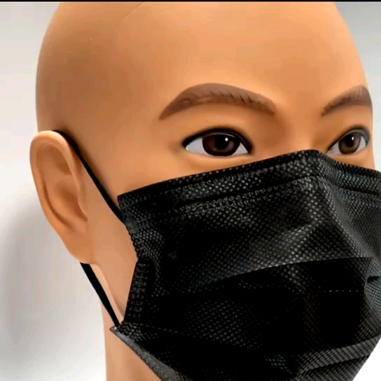 EN14683 Anpassad logotyp Face Mask 3 -lagen Disponibel medicinsk ansikte Mask1