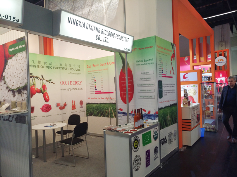 Qixiang company went to Cologne to attend the ANUGA - International Food Exhibition - Organic