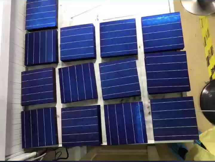 Solar street light production process
