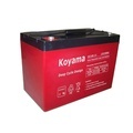 KOYAMA 100ah 12V Deep Cycle AGM Battery for Golf Carts/Electric Vehicles1
