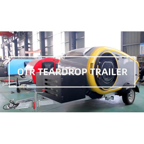 CE Teardrop Travel Trailerディスプレイ