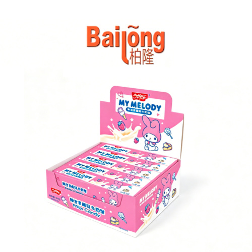 إطلاق حلوى صلبة جديدة من شركة Guangdong Bailong Food: حلوى الحليب التي تحمل طابع سانريو توسع محفظة حلوى المرح الخاصة بالعلامة التجارية إلى جانب خطوط المصاصات والحلوى الجيلي والألعاب