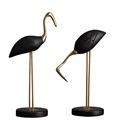 Brass Wood Sculpture Bird: Copper Crafts for Home Decor and Gifts1
