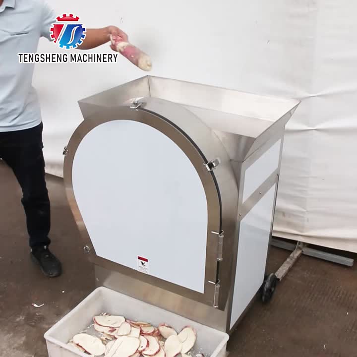 Cortador comercial de vegetais de raiz TS-Q1500 Cortador de cenoura Dicer
