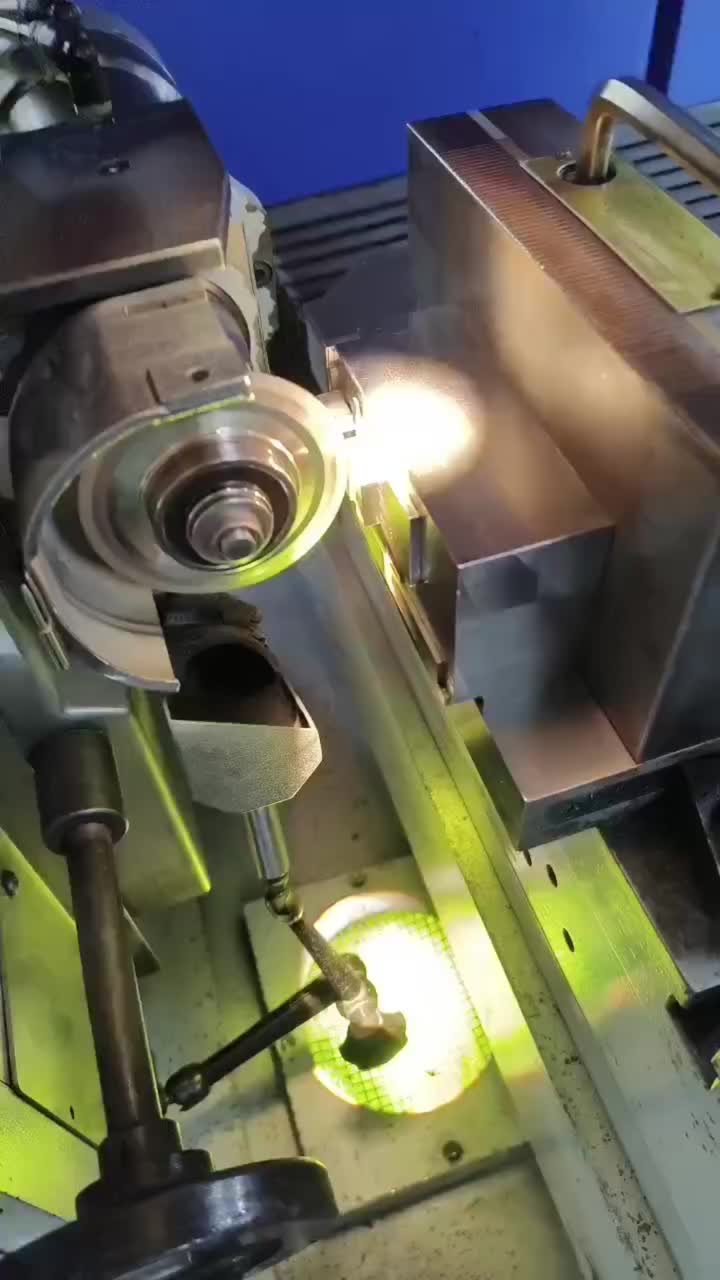Optical grinding of die parts