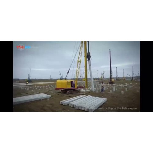 Construction of Tula major project in Russia