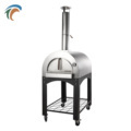 Stainless Steel Wood Pizza Ovenchildren Forno Single Pizza Oven Technology Wholesale Price Wood Oven Pizza Freestanding Manual1